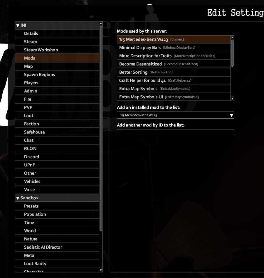 Mods don't work on hosted server (not dedicated) Project Zomboid Support